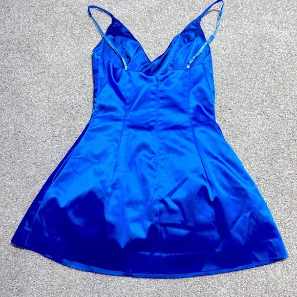 bebe | Dresses | Bebe Royal Blue Dress With Pockets New | Poshmark